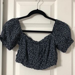 Brandy Melville Off the Shoulder Crop Top
